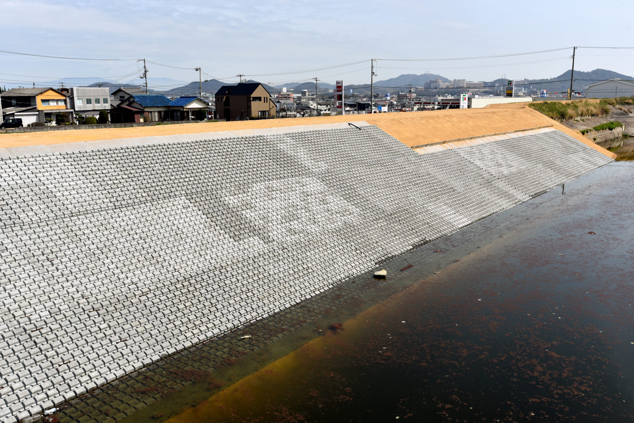 志度西地区花池改修工事